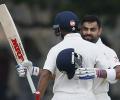 Stats: Records galore for Kohli, Dhawan on Day 2 in Galle