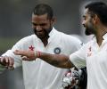Dhawan, Kohli hit tons as India take firm grip on Galle Test