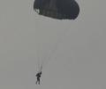 Dhoni completes parachute jump at Army training