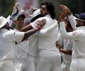 India off to a horror start after Ishant sends SL crashing for 201