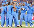 PHOTOS: India thrash South Africa by 130 runs for second win