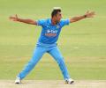 India pacer Shami out of UAE match; Binny may replace him