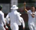South Africa make cautious start after conceding lead