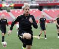 Women's World Cup: US forward Wambach slams ref, escapes punishment