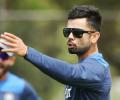 'Upset' Kohli hurls abuses at scribe after training session