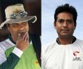 Aaqib vs Waqar -- World Cup turns friends into foes!