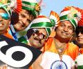 Ballistic fans paint the WACA in India colours