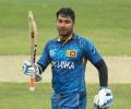 PHOTOS: Sangakkara makes history as Sri Lanka crush Scotland