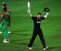 Guptill's hundred lifts New Zealand to thrilling victory over Bangladesh