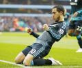 Chelsea's Hazard named England's Footballer of Year