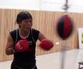 Mary Kom back in training, eyes Rio Games qualification
