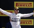 Hamilton roars to 53 point lead over Rosberg