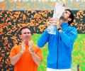 Djokovic joins game's greats after claiming Miami title
