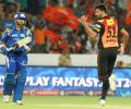 Sunrisers Hyderabad's Sran fined for inappropriate behaviour