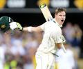PHOTOS: Smith lights up day-night Test at the Gabba
