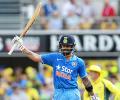 Kohli breaks De Villiers's record, fastest to 7000 ODI runs
