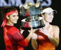 Sania-Hingis win Australian Open, complete 'Grand' hat-trick