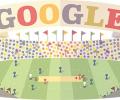 T20 World Cup celebrated with a doodle!