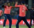 England skittle out WI for second lowest total in T20s