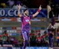 IPL PHOTOS: Pune dampen Delhi's hopes in rain-hit match