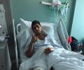 First Look: Nehra undergoes knee surgery in London