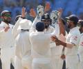 PHOTOS: India trounce England by 246 runs to take 1-0 lead