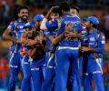 IPL PHOTOS: Bumrah wins it for Mumbai Indians in 'Super Over'
