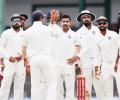 PHOTOS: Jadeja takes five as India crush Lanka to win 2nd Test, series