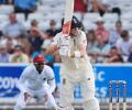 England battle back in gripping Test v Windies