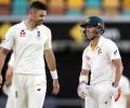 Anderson takes on aggressive Aussies