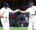 2nd Ashes Test, PHOTOS: Root keeps England in chase after Anderson fifer