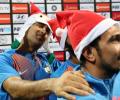 PIX: Team India celebrates Christmas in style