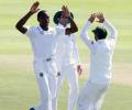 Philander, Rabada rip through Sri Lanka