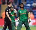 PHOTOS: Bangladesh shock New Zealand to keep semis hopes alive