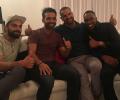 PHOTOS: Team India's 'chill night' with DJ Bravo in Trinidad