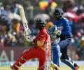 Mire hits century as Zimbabwe upset Sri Lanka