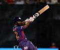 IPL PHOTOS: Brilliant Tripathi powers Pune to victory