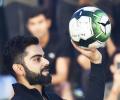 Kohli urges fans to play sport, shun social media