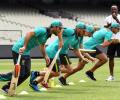 Ashes: Sprint legend Usain Bolt working on Australia's 'explosiveness'