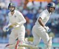 Centuries by Pujara, Vijay put India in commanding position