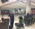 New Zealand players arrive in India for limited overs series
