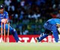 Dhoni strikes record with 100 stumpings in ODIs