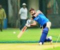 India's nets session cut short due to rain