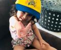 PIX: Dhoni's little daughter is stealing the show at IPL