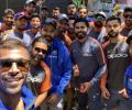 Hardik Pandya shares the 'best selfie ever'!