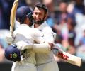 MCG Test, Day 2: Pujara's classy hundred, Kohli's gritty fifty puts India in command