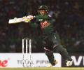 Mushfiqur stars as Bangladesh beat SL in record win