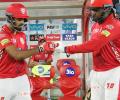 How Gayle made KL Rahul's life easier...