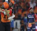 PHOTOS: Sunrisers win by 7 wickets, Daredevils out of IPL