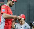PIX: Yuvraj brings smile to a fan's face